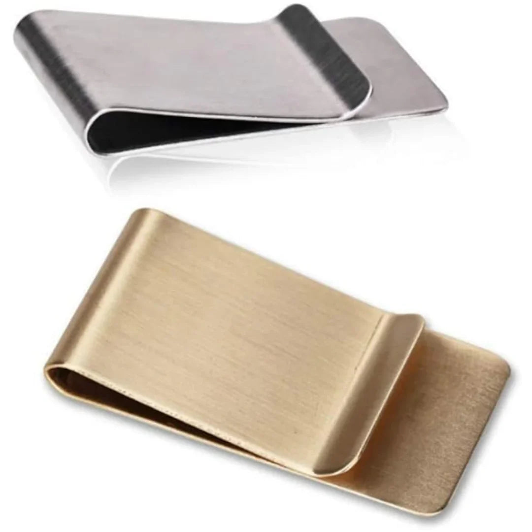 Eleganter Geldclip mit Kartenhalter – 2er Set