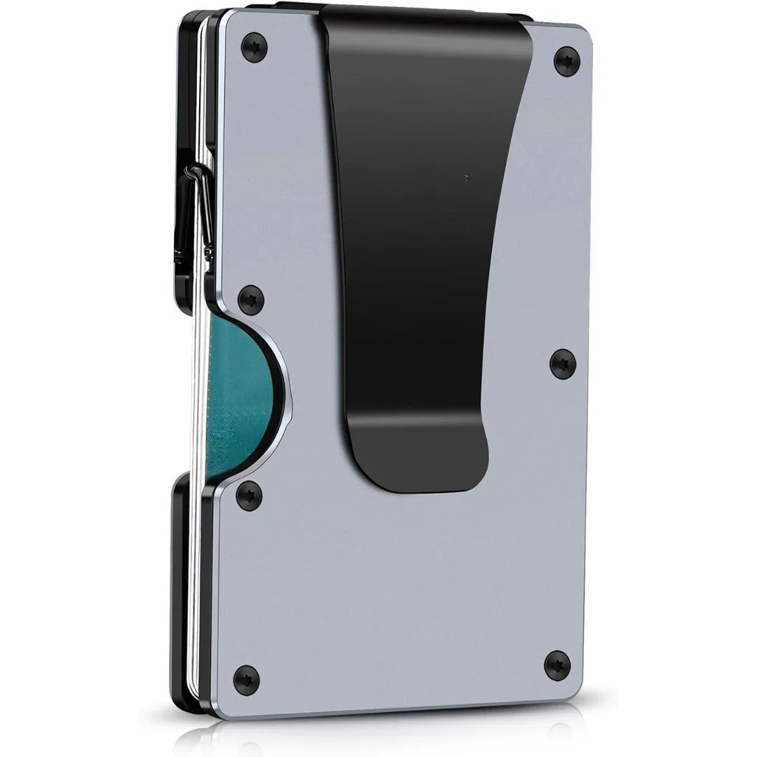 Eleganter Kartenhalter mit Geldclip – RFID-Schutz