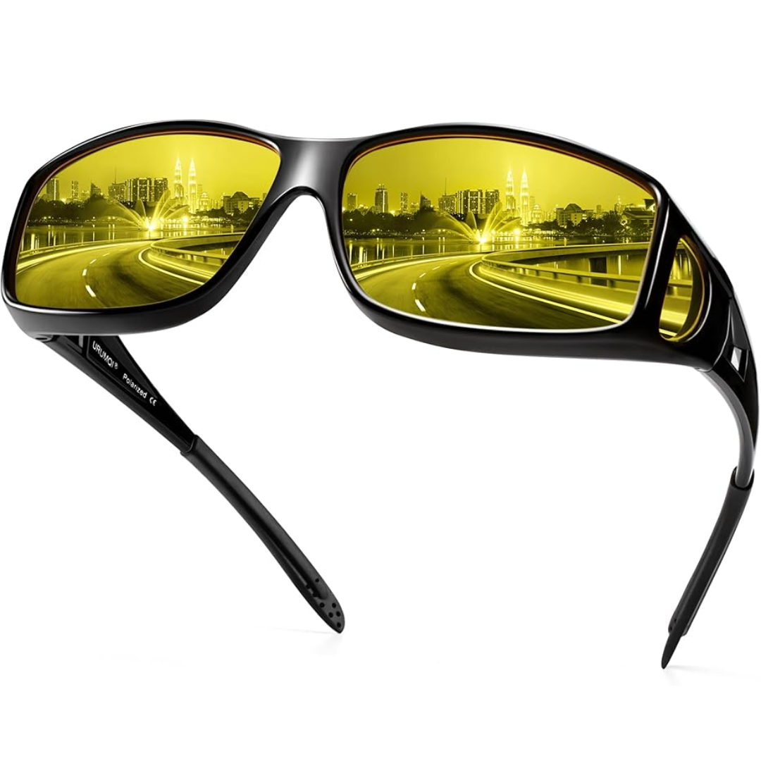 Nachtblick | Polarisierte Fahrbrille für sicheres Fahren bei Nacht