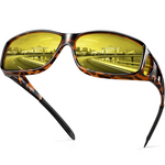 Nachtblick | Polarisierte Fahrbrille für sicheres Fahren bei Nacht