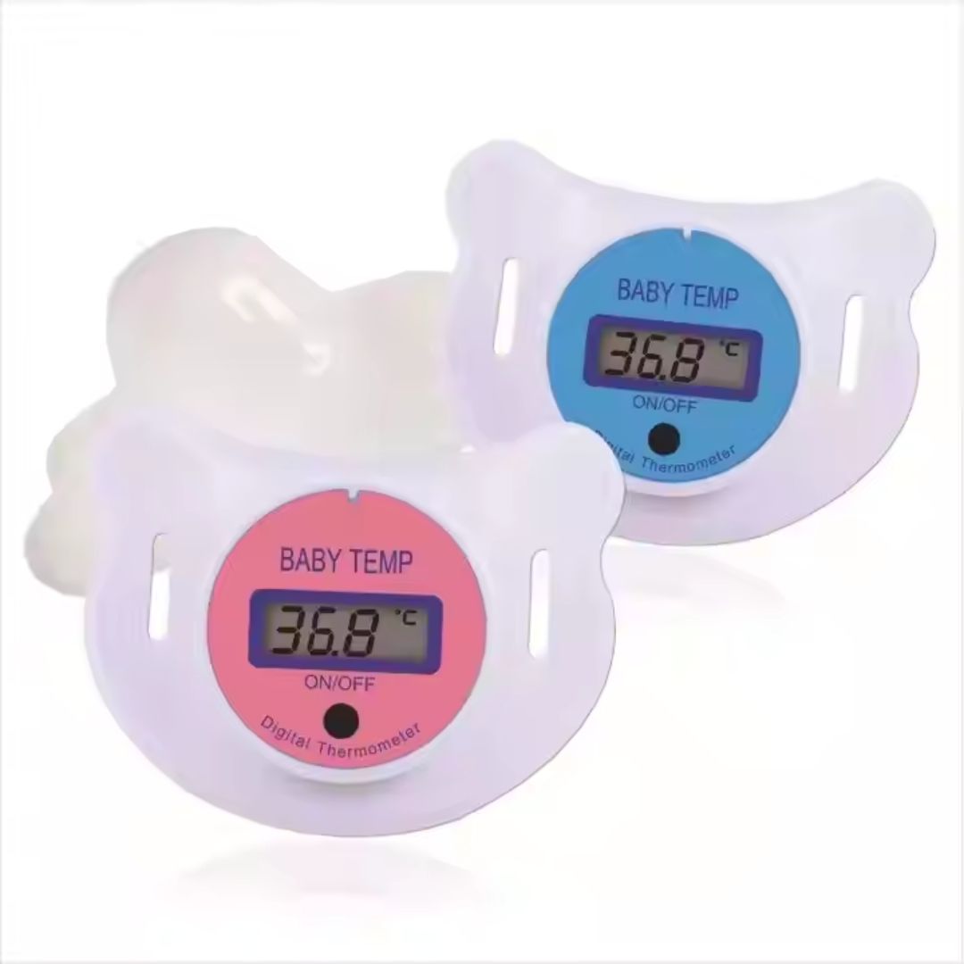 Babythermometer im Schnuller-Design – Digitalanzeige
