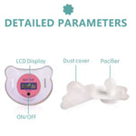 Babythermometer im Schnuller-Design – Digitalanzeige
