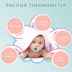 Babythermometer im Schnuller-Design – Digitalanzeige