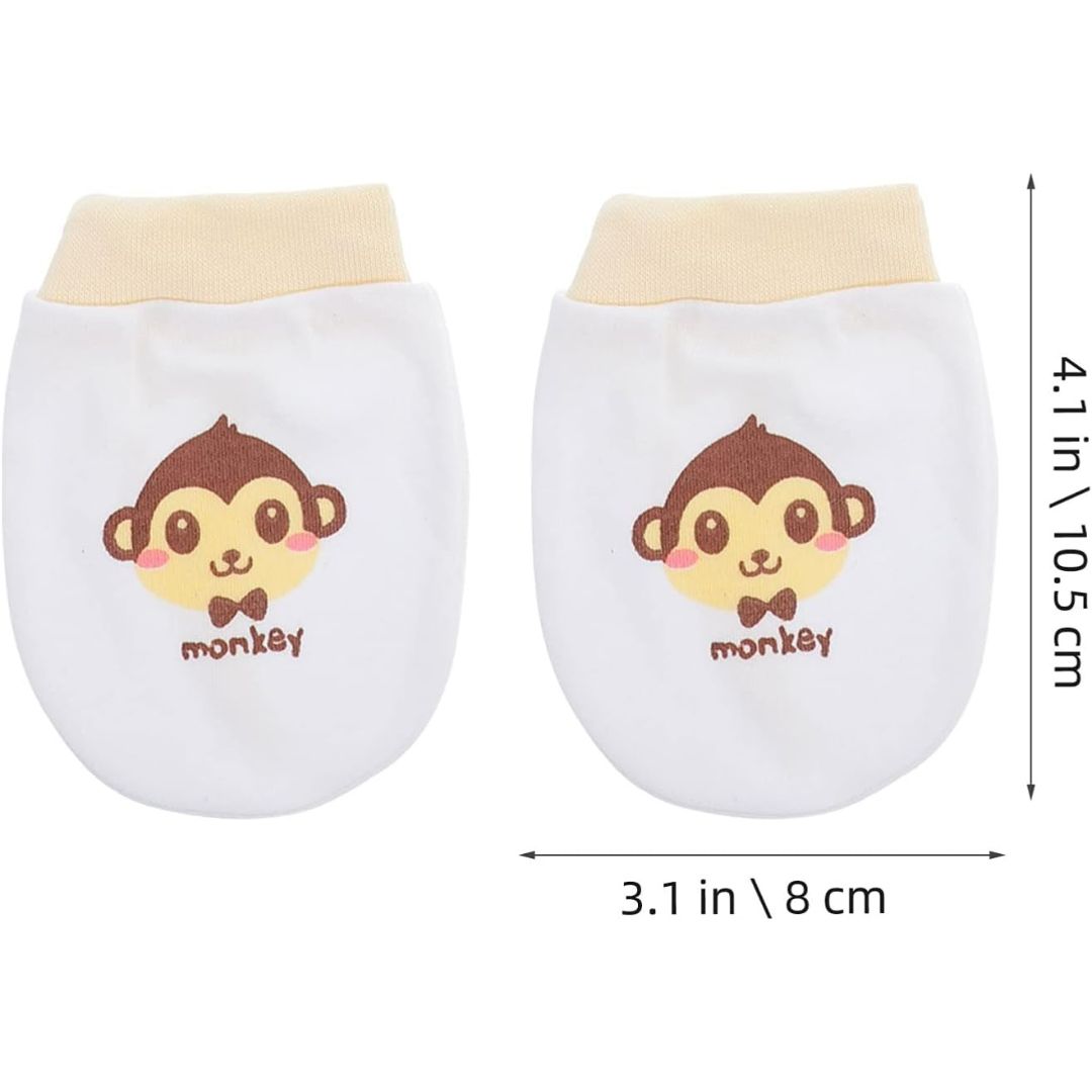 Baumwollhandschuhe für Babys – Weiche und atmungsaktive Kratzhandschuhe