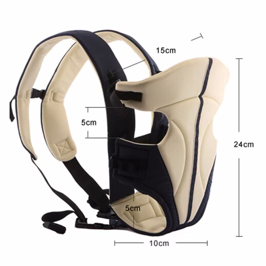 Ergonomische Babytrage – Bequeme Bauch- und Rückentrage