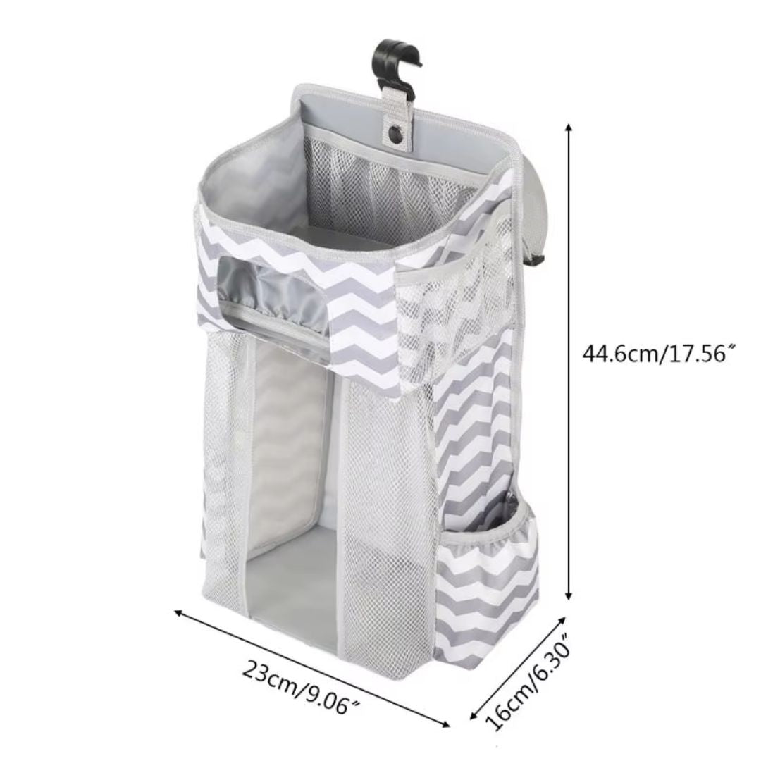 Organizer für Babybett – Hängender Windel- und Wickeltisch-Organizer