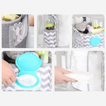 Organizer für Babybett – Hängender Windel- und Wickeltisch-Organizer