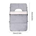Winterfester und wasserabweisender Fußsack für Kinderwagen und Babyschale