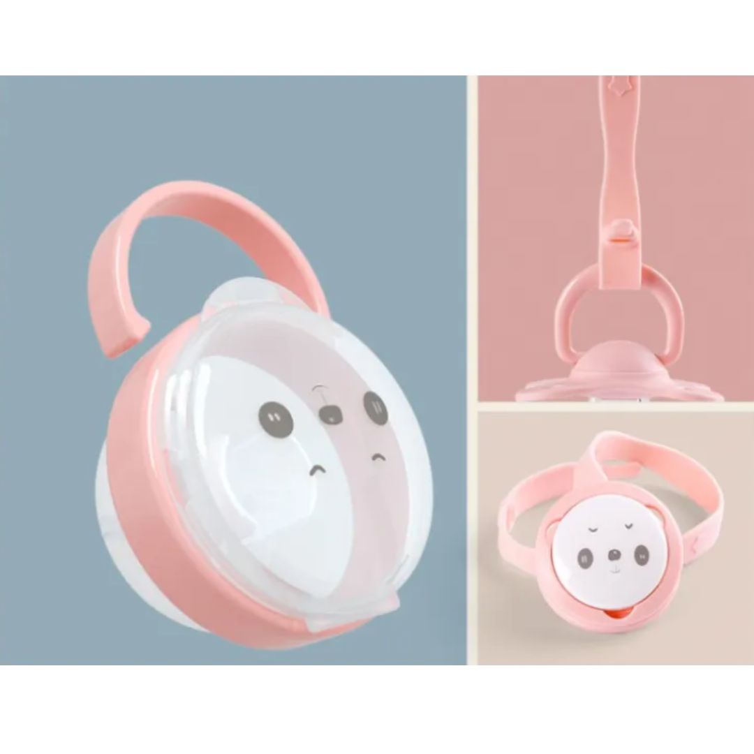 Süßer Bären-Design Schnuller für Babys mit Schutzkappe