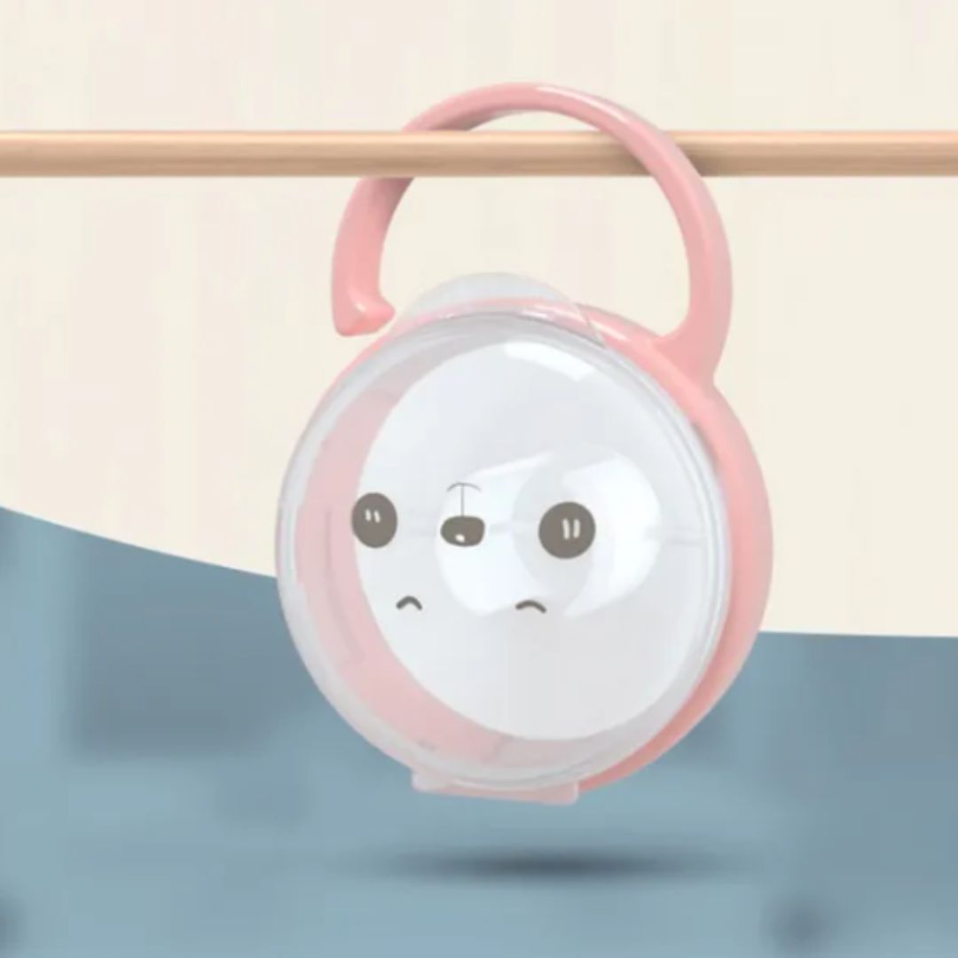 Süßer Bären-Design Schnuller für Babys mit Schutzkappe