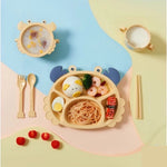 Essgeschirr Set für Kinder – 6 Teile – Krebs Design
