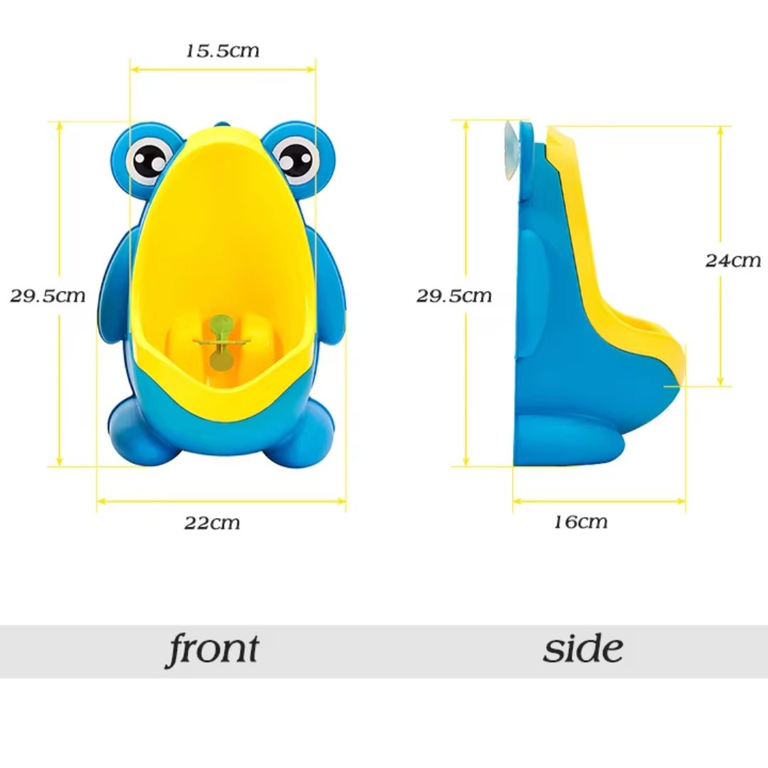Froschförmiges Kinderurinal – Rutschfestes Töpfchen für Jungen