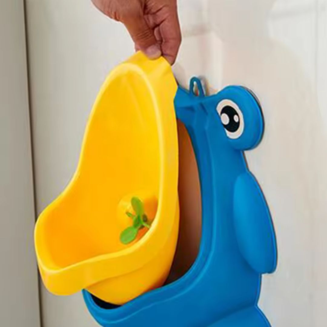 Froschförmiges Kinderurinal – Rutschfestes Töpfchen für Jungen