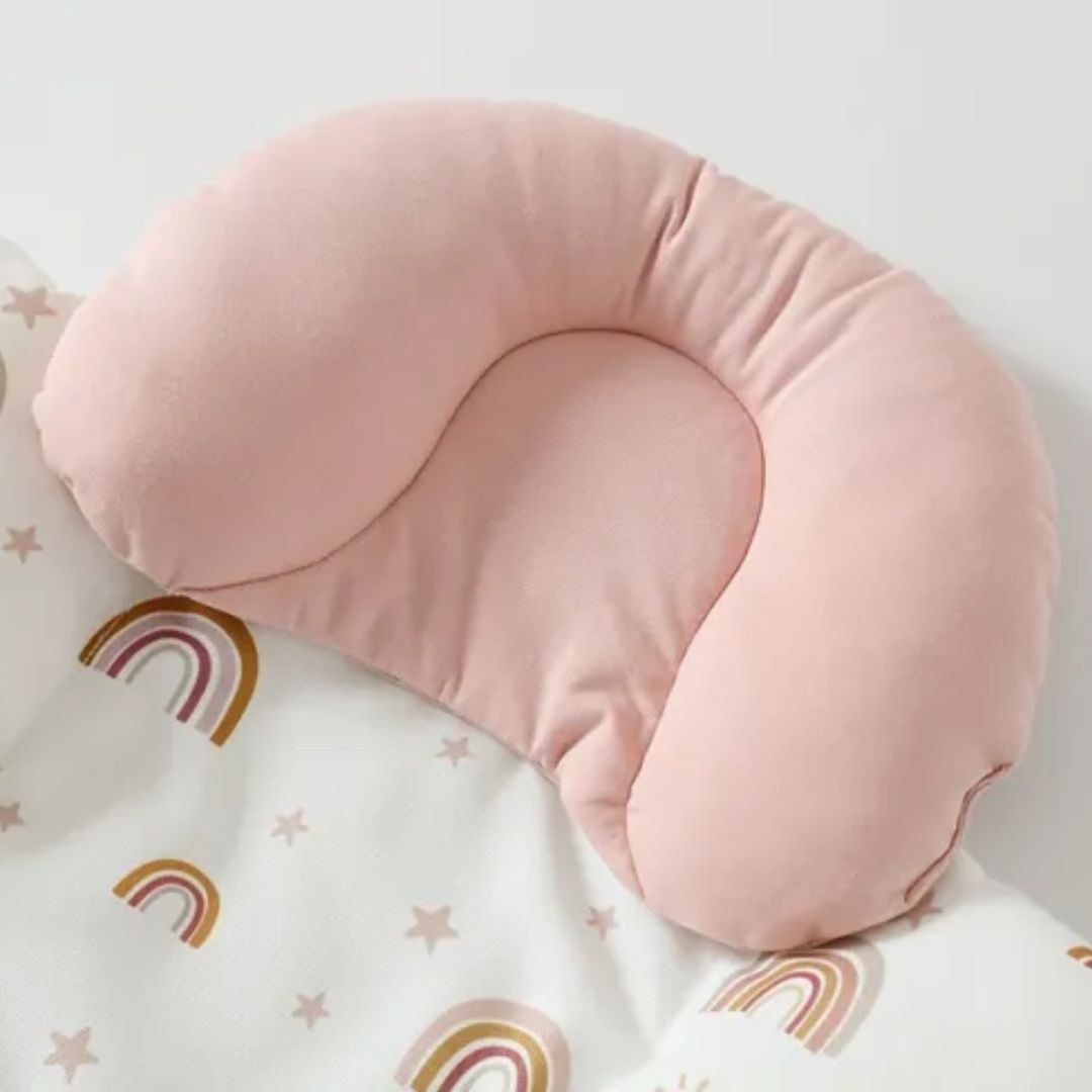 Sitzverkleinerer für Babys mit Kopfstütze – Weiches Kissen für Autositz & Kinderwagen