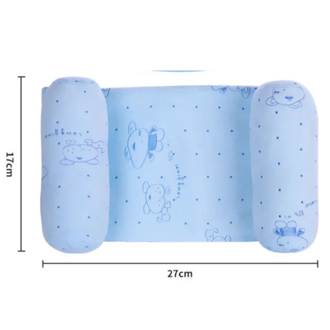 Set mit Schlaflagerungskissen für Babys – Atmungsaktives Anti-Roll-Kissen
