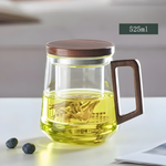 Hitzebeständige Teetasse aus Glas – ArtisanBrew Becher