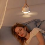 Luftiger Komfort - Tragbarer Deckenventilator mit Licht und Fernbedienung