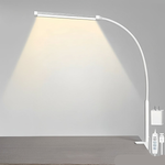 Verstellbare LED Schreibtischlampe mit Klemmbasis und 3 Lichtmodi