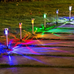Solarbetriebene LED-Lichterketten für Garten und Außenbereich, 10er Set