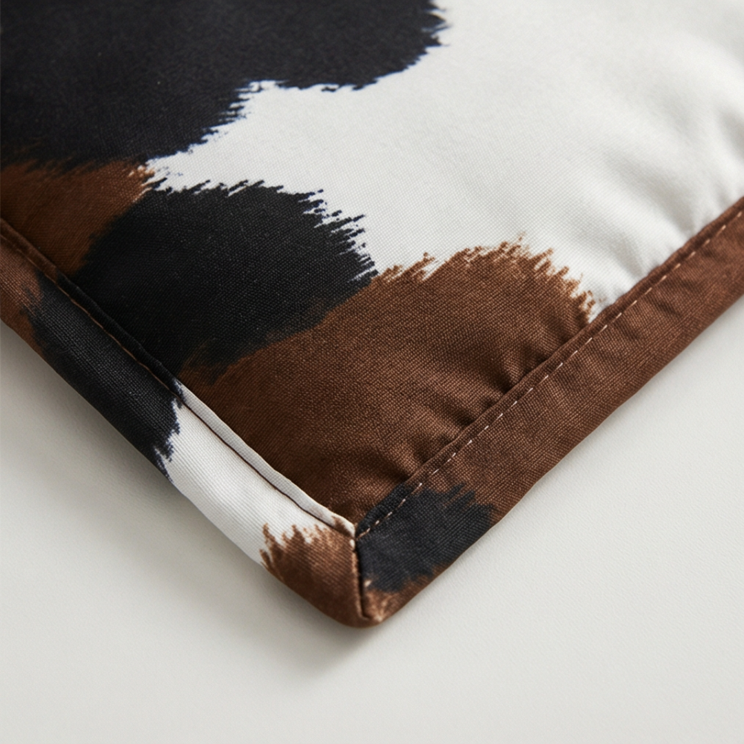 Kuhfell-Muster Bettwäsche Set – Rustikaler Stil für Ihr Schlafzimmer