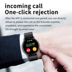 Slim Smartwatch mit Pulsüberwachung – Wasserdicht und Touchscreen