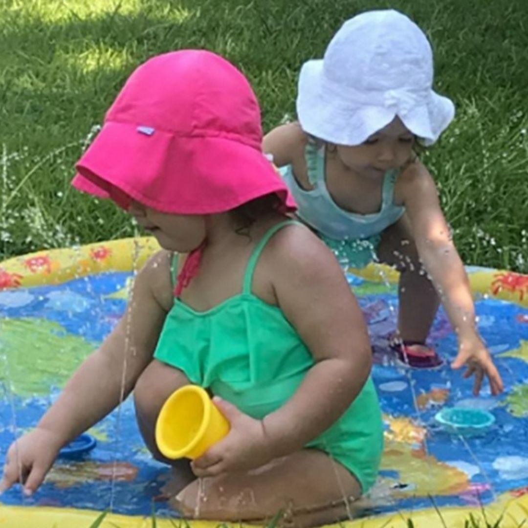 Spritzmatte für den Garten – Wasserspielmatte für Kinder im Sommer