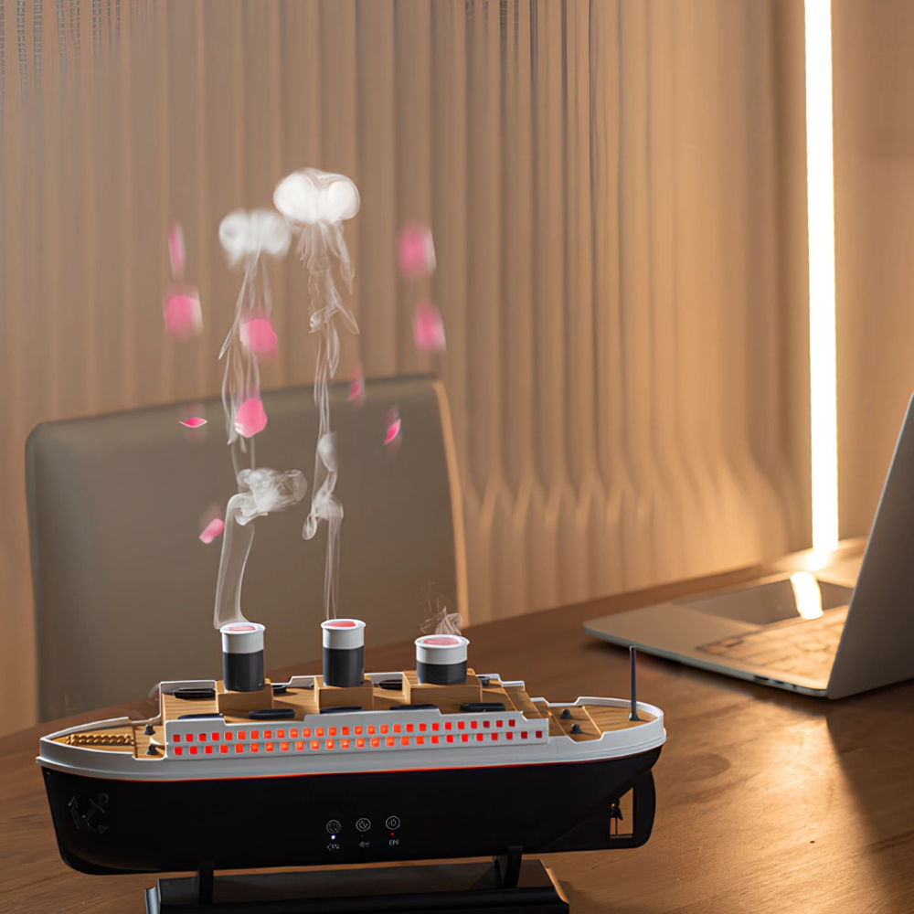 Eleganter Luftbefeuchter – Ultrasonic Design für gesunde Luft