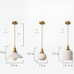 Vintage Eleganz: Stimmungsvolle Pendelleuchte aus Keramik