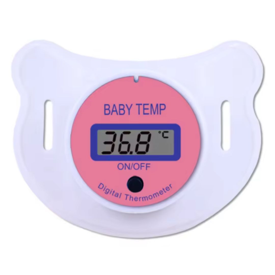 Babythermometer im Schnuller-Design – Digitalanzeige