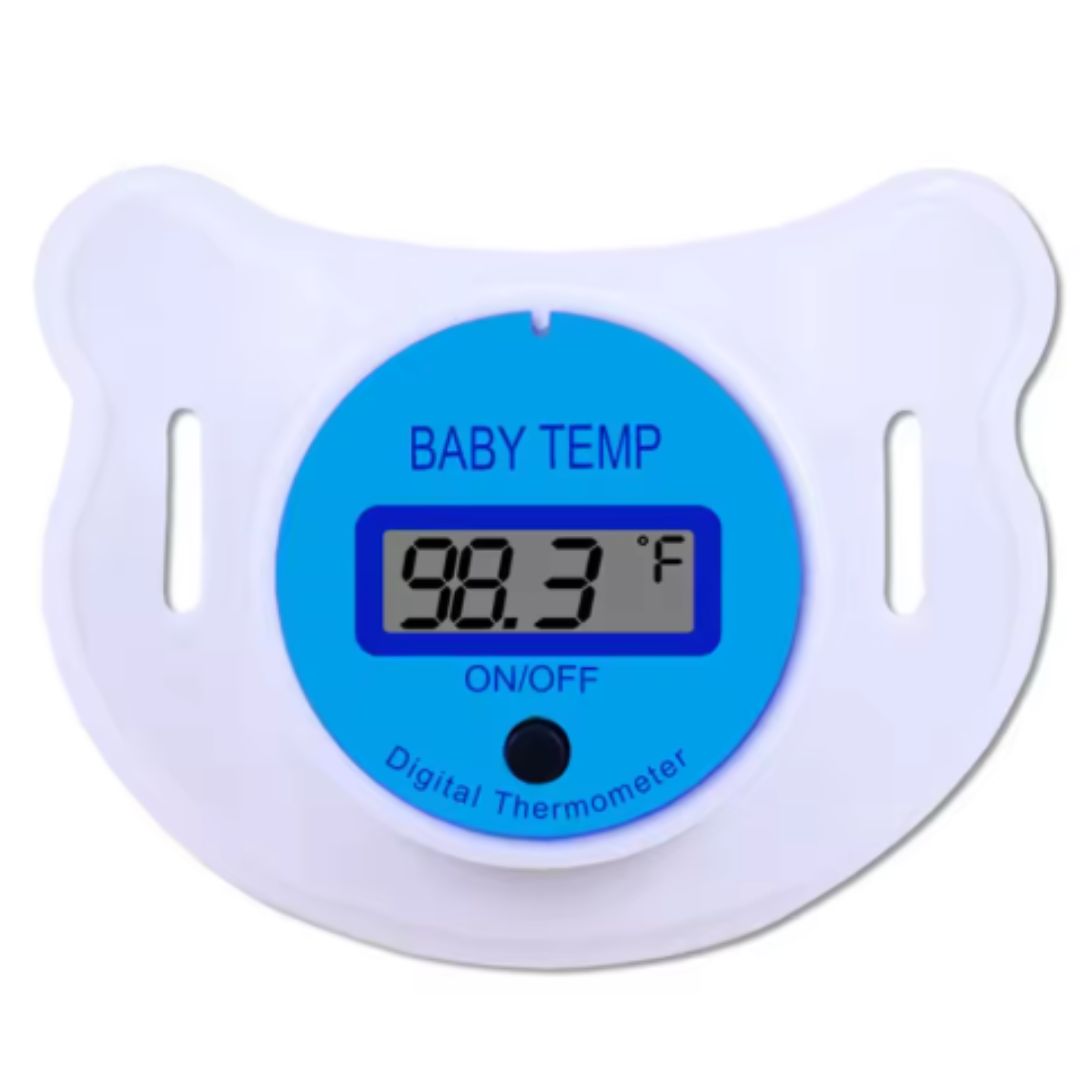Babythermometer im Schnuller-Design – Digitalanzeige