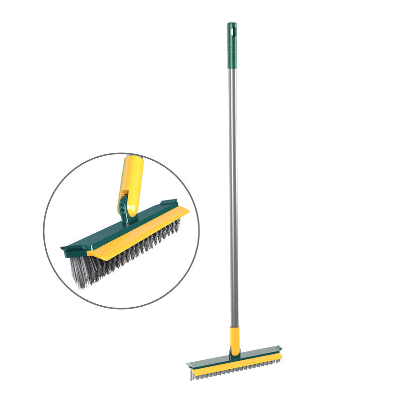 2-in-1 Bodenreinigungsbürste mit Schrubber