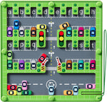 Vehicles Maze Game Board - Fun and Learning Combined