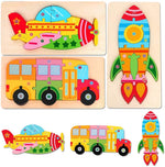 Vehicle Puzzles - Promote Recognition and Skills