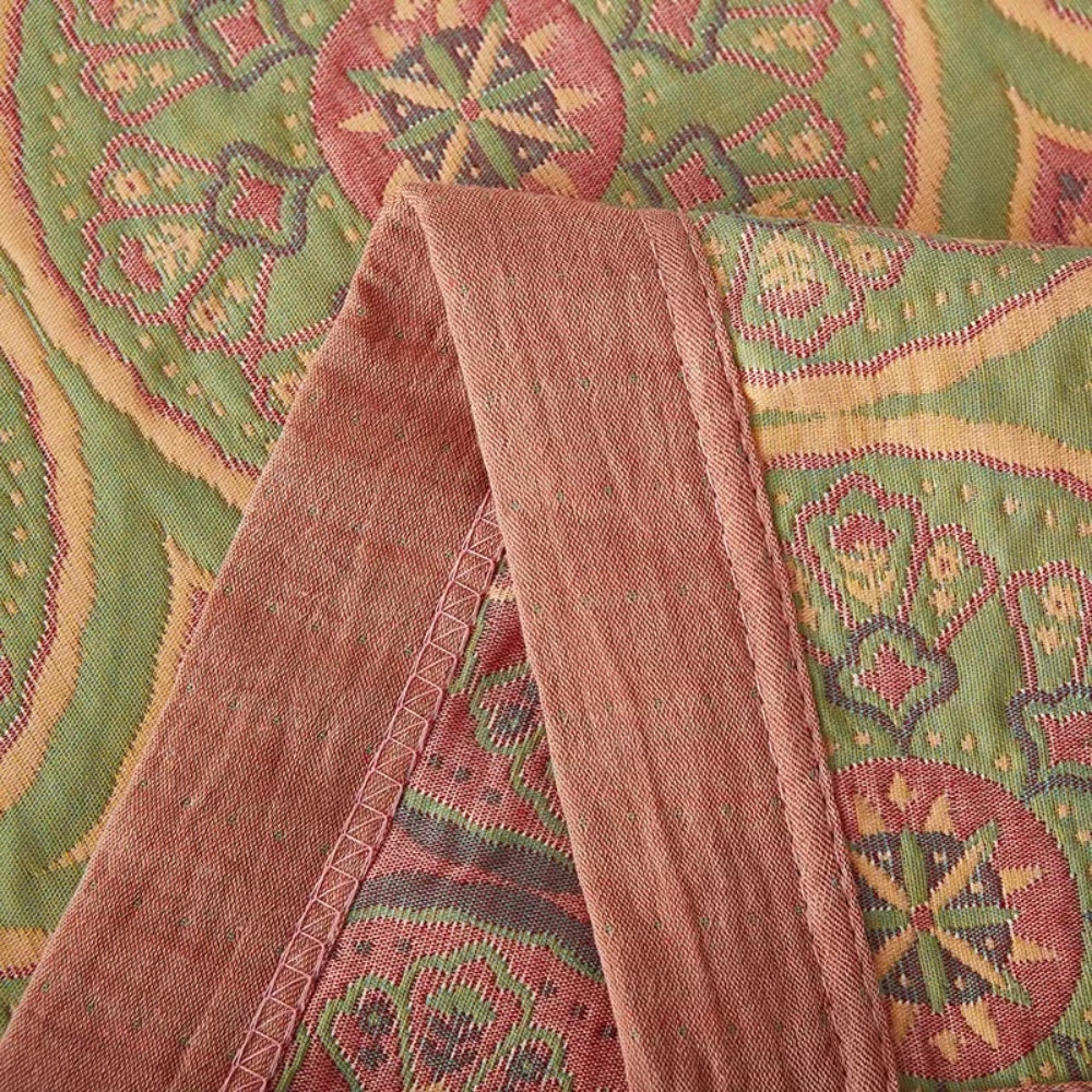 Luftige Baumwoll-Sommerdecke mit Wendefunktion