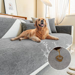 Sofaüberzug aus Chenille – Kratzfeste Schutzabdeckung für Haustiere