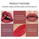 Samtige Lippen: Set für langanhaltenden Lippenstift
