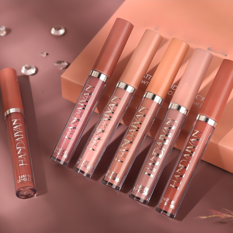 Samtige Lippen: Set für langanhaltenden Lippenstift