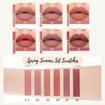 Samtige Lippen: Set für langanhaltenden Lippenstift