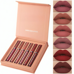 Samtige Lippen: Set für langanhaltenden Lippenstift