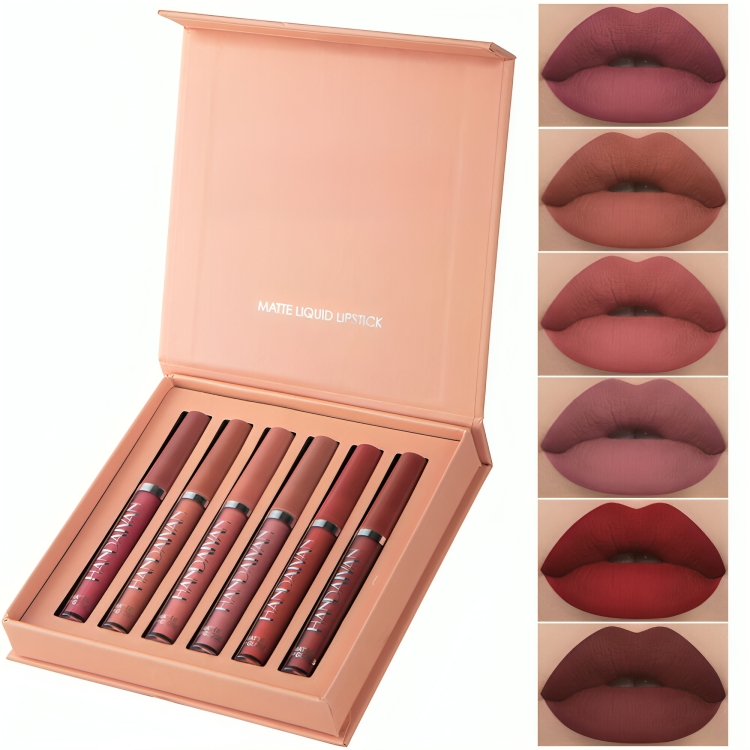 Samtige Lippen: Set für langanhaltenden Lippenstift