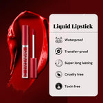 Samtige Lippen: Set für langanhaltenden Lippenstift