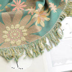 Elegante Wendedecke mit botanischem Design