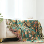 Elegante Wendedecke mit botanischem Design