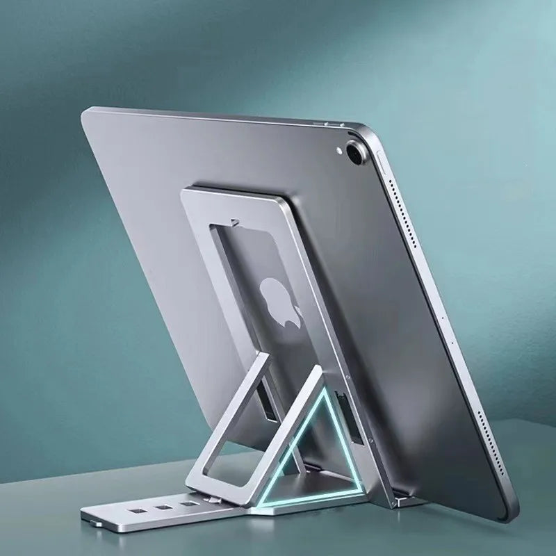 FlexiStand - Adjustable Aluminum Phone Holder with Cooling Function