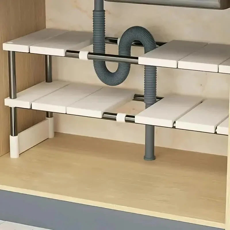 Verstellbares Regal für Unterbau | Flexibel und Werkzeugfrei
