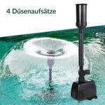 Vielseitige Gartenbrunnenpumpe – Leise und Stimmungsvolle Wasseranimationen