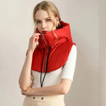 FrostGuard - Elegant Hooded Scarf for Cold Days