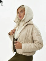 FrostGuard - Elegant Hooded Scarf for Cold Days