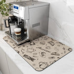 AquaGuard – Practical Mat for Your Coffee Machine