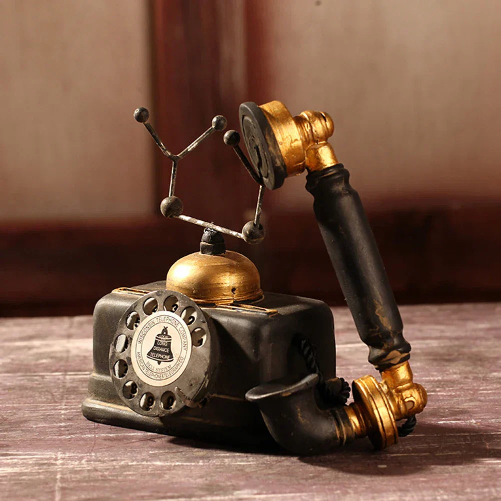 Vintage Telefon Dekoration – Nostalgischer Tischstil für Ihr Zuhause